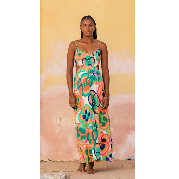 Billabong Dresses & Skirts - Billabong x Mami Wata True Desire Maxi Dress Size XS